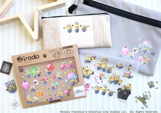 蛇の目ミシン工業、アイロンがいらない布用ステッカー「irodo」のミニオンデザインを発売