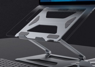 上海問屋、自由に角度調節して正しい姿勢で仕事ができる「ノートPCスタンド」発売