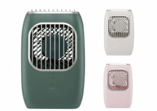 アイキューラボ、コンパクトなレトロデザインのハンズフリー扇風機を発売