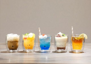 ヴィレヴァン、動物柄がドリンクにあわせた色で姿を見せる耐熱アニマルダブルグラスを発売