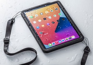 サンワサプライ、iPad Air（第4世代）を水やホコリから守る耐衝撃防水ケース発売