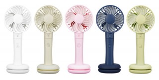 グリーンハウス、2枚羽を採用したUSBハンディファンを発売