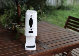 TPO、触れずにアルコール消毒液を手に取れる温度検知機能付きオートディスペンサーを発売