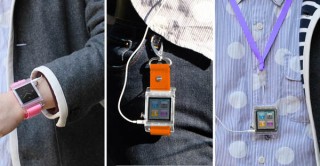 TUNEWEAR、3種類のアタッチメントでスタイルが選べるiPod nano用クリアシェルケース