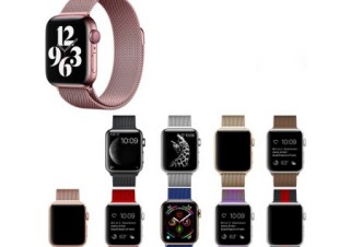 アイキューラボ、Apple Watch用のステンレスメッシュバンドを発売