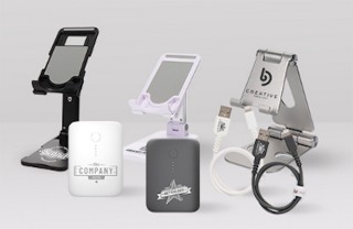 モバイルバッテリーやスマホスタンドなどに名入れできる法人向けサービスをMOTTERUが開始