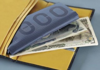 忘れてスーパーやコンビニでイライラしないために「おさいふに入るエコバッグ」発売