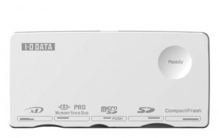 アイ・オー・データ、65種類のメディアに対応したUSB接続マルチカードリーダー・ライター