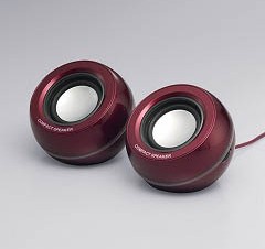 バッファローコクヨ、USBケーブル1本のシンプル配線のコンパクトスピーカー