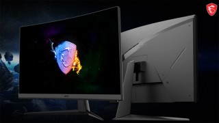 MSI、湾曲パネルを採用した27型ゲーミングディスプレイを発売
