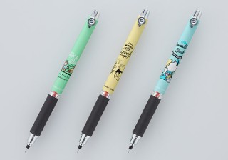 三菱鉛筆、クリップなしでキャラがよく見える「クルトガ　ラバーグリップ付モデル　ディズニーシリーズ」を発売