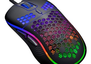 センチュリー、ハニカム構造を採用したRGBゲーミングマウスを発売