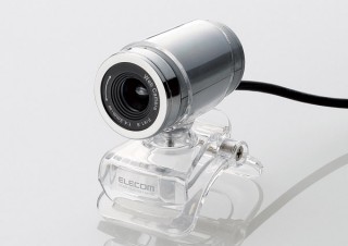 エレコム、ガラスレンズを使った200万画素Webカメラ