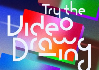 8組の作家たちによる3分以内の映像が集まったグループショー「Try the Video-Drawing」