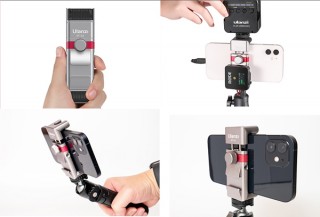 上海問屋、オールメタル製のスマホ用三脚マウントホルダーを発売