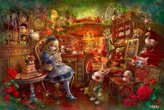 “アリスシリーズ”で人気のSHU氏の最新作が発表される個展「Alice Collection2021」