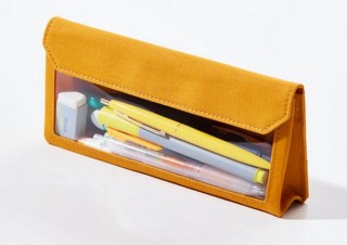 キングジム、かさばらないバッグインバッグ「フラッティ ワークス」にペンケースが登場