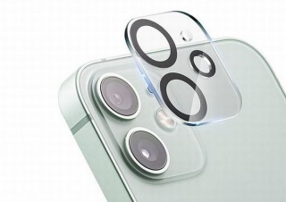 サンワサプライ、硬度9HでiPhone12シリーズのカメラを保護する「ガラスフィルム」発売