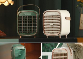MEDIK、机に置けてひんやり快適な風を送る「ポータブル冷風機」を発売