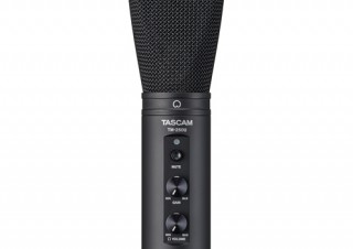 TASCAM、オンライン会議やライブ配信に適したUSBコンデンサーマイクを発売