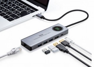 サンワサプライ、ポートを6つ増設できる「ドッキングステーション」発売