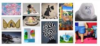 BSフジのTV番組に出演したアーティストから12名の作品が展示される「ブレイク前夜展」