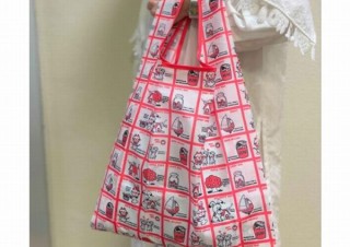 懐かし柄を使った包装紙のシモジマとヴィレヴァンのコラボグッズが期間限定発売