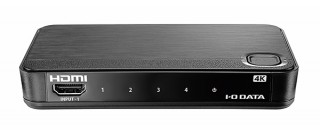 アイ・オー・データ機器、4台のHDMI機器を切り替えられる「DA-4HS/4K」を発売