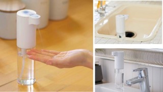 ライソン、手を触れずに除菌できるアルコールディスペンサーを発売