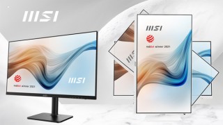 MSI、レッドドット・デザイン賞2021を受賞した23.8型ディスプレイを発売