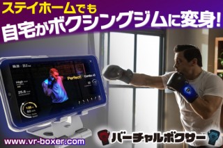 ドリームチーム、自宅でボクシングを楽しめる「バーチャルボクサー」の支援募集を開始
