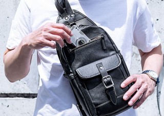 サンワサプライ、岡山デニム素材を使用したワンショルダーのボディバッグを発売