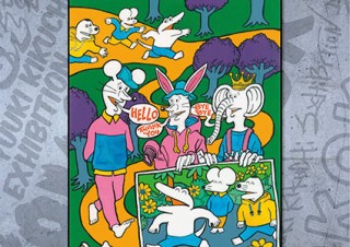 “100日後に死ぬワニ”で注目を集めたきくちゆうき氏の2年振りの個展「OKOK」