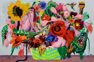 ペインター・画家の小澤雅志氏の色彩豊かな作品を楽しめる個展「ARRANGEMENTS」