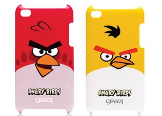 フォーカルポイント、人気ゲーム「Angry Birds」のキャラクターのiPod touch 4G専用ケース