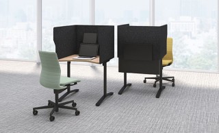 コクヨ、個人スペースを手軽に作れるミニマムサイズのワークブース「TINY-CUBE」を発売