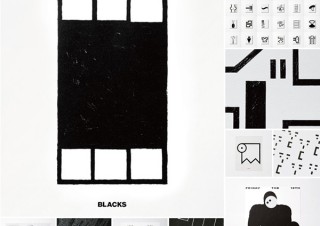 “黒”を主役にしたグラフィックデザイナーの宇都勝宏氏による初個展「BLACKS」