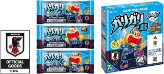 赤城乳業、ユニフォーム姿のパッケージデザイン「ガリガリ君ソーダ サッカー日本代表ver.」を数量限定で発売