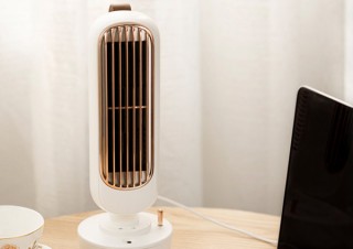 MEDIK、レトロなデザインのUSB充電式タワー型ミスト冷風機を発売