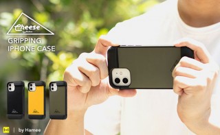 Hamee、撮影しやすい形状のiPhone12用ケース「Cheese Gripping Case グリッピングケース」を発売