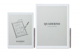 富士通、ワコム製デジタイザを搭載した電子ペーパー「QUADERNO」の新モデルを発売