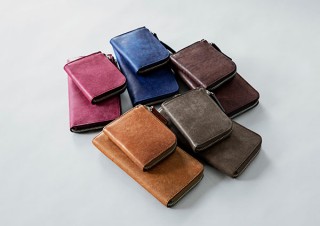 土屋鞄、夏らしいカラー5色展開のミニ財布と長財布を発売