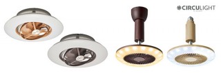 ドウシシャ、サーキュレーター機能を搭載したLEDライト「CIRCULIGHT　木目カラー」を発売
