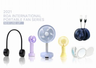 ロア、首掛けや強風など2021年度ポータブル扇風機の最新ラインアップを発表