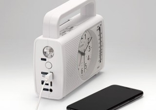 リズム、実用的なめざまし機能付き防災クロック「4RQ001-003」を発売