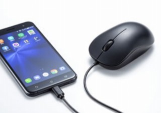 スマホやタブレット、パソコンでマウスを使える「静音マウス」発売