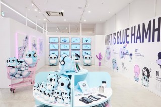 “宇宙ハムスター”の4兄弟として人気のキャラ「ブルーハムハム」の期間限定ポップアップが登場