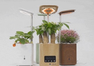 植木鉢にBluetoothスピーカーや空気清浄機能を付けた「Hiプラント」発売