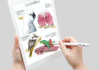 テレホンリース、ペン先1.5mmの「充電式タッチペン」を発売