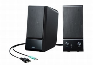 サンワサプライ、最大出力10Wで迫力と広がりのある音声の「マルチメディアスピーカー」